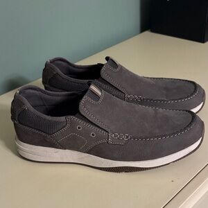 Men's Gray Slip-On Shoes. Clarks Sailview Step